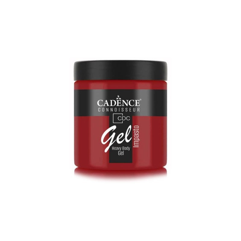 Gel Impasto Cadence GP009 Ladrillo 250ml – Gel acrílico de alta viscosidad para crear texturas, relieves y volumen en manualidades y técnicas mixtas