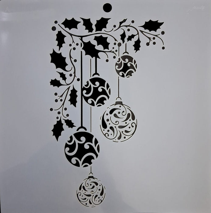 Stencil Ani Arts AA0368 25x25 cm – Plantilla Decorativa Reutilizable para Pintura, Manualidades y Arte