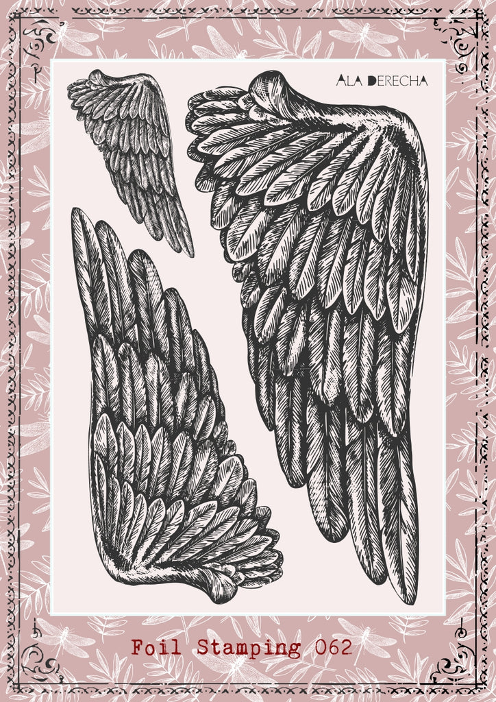 Foil Estampado Cobre 20x30 cm FS062C – Folia con Diseño Decorativa para Transferencias, Manualidades y Proyectos Creativos