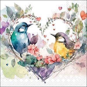 SERVILLETA MODELO LOVING BIRDS