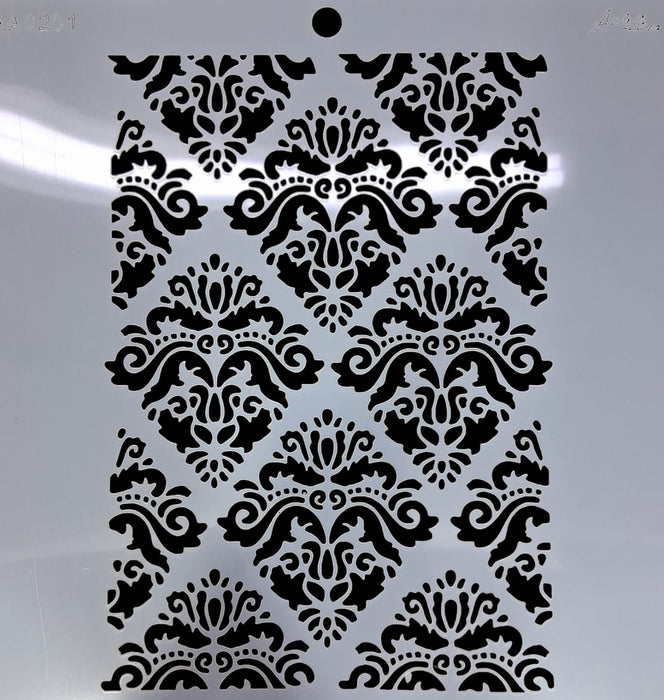 AA0201 STENCIL ANI ARTS 25X25