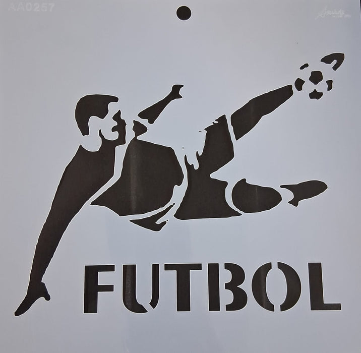 AA0257 STENCIL ANI ARTS 25X25