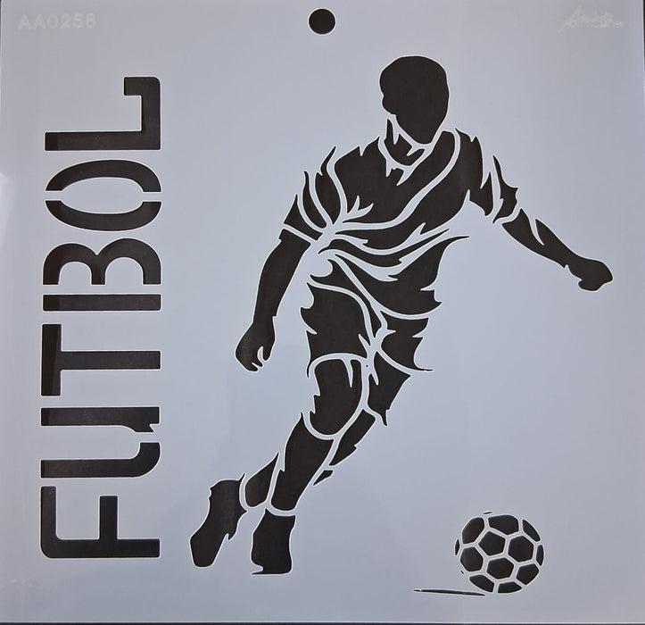 AA0258 STENCIL ANI ARTS 25X25