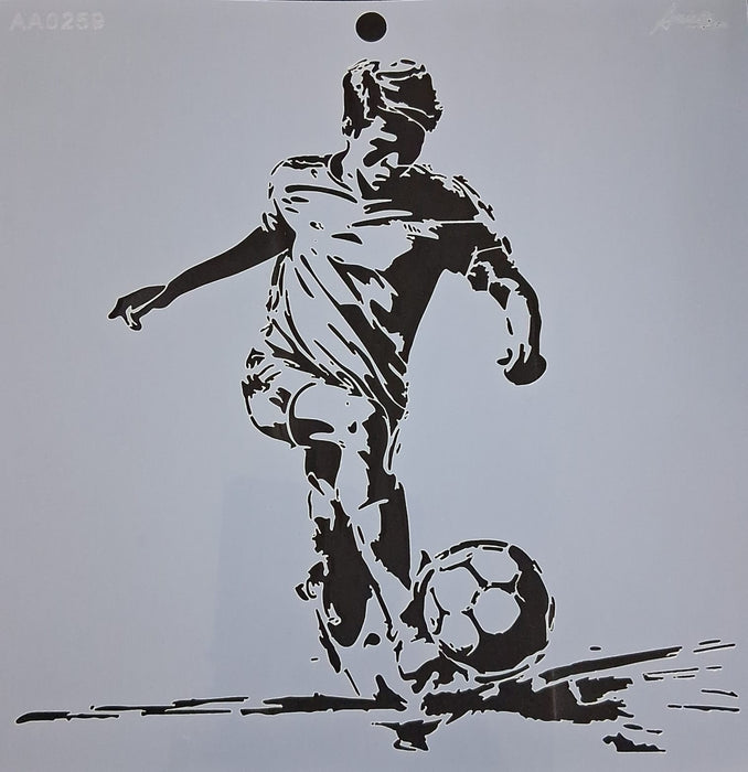 AA0259 STENCIL ANI ARTS 25X25