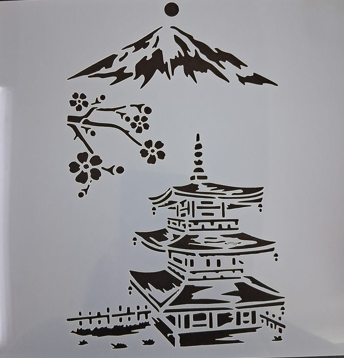 AA0267 STENCIL ANI ARTS 25X25