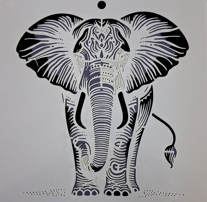 AA0290 STENCIL ANI ARTS 25X25