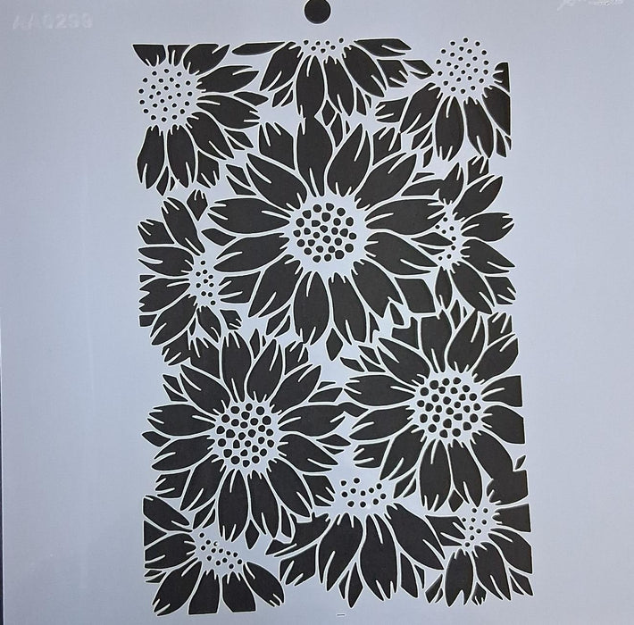 AA0299 STENCIL ANI ARTS 25X25