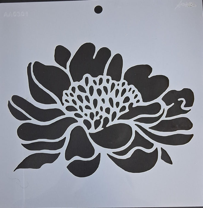 AA0301 STENCIL ANI ARTS 25X25