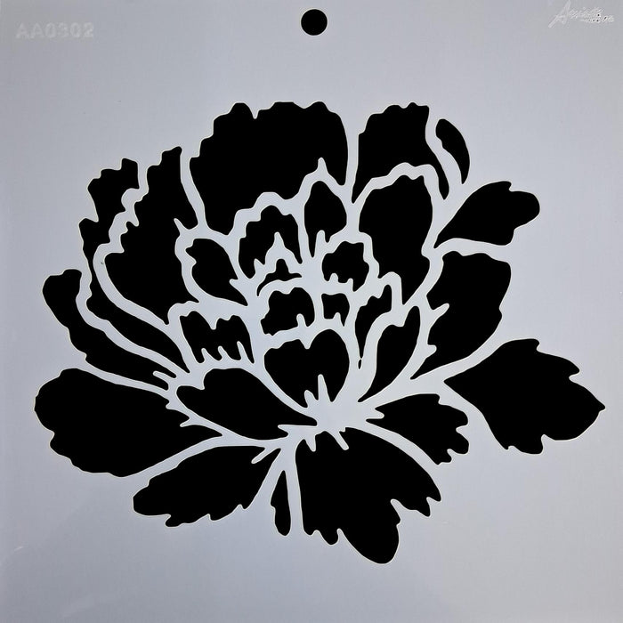 AA0302 STENCIL ANI ARTS 25X25