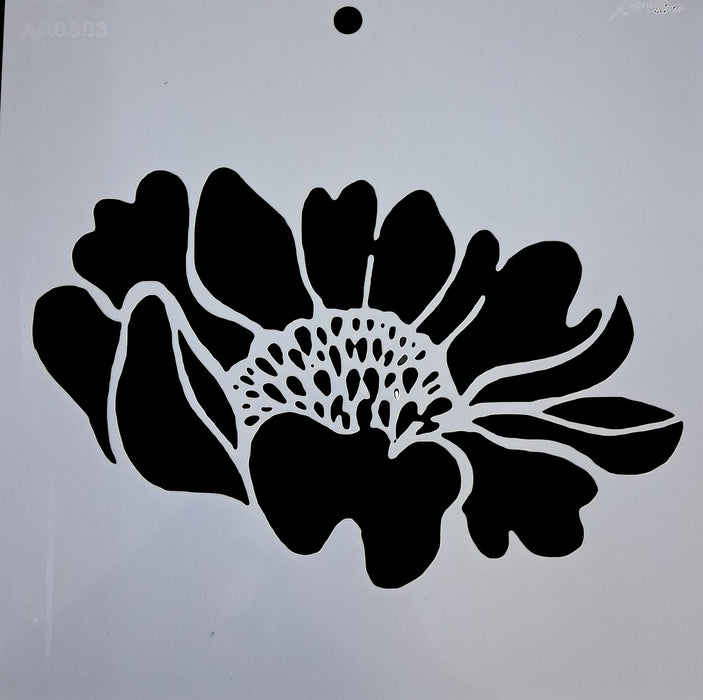 AA0303 STENCIL ANI ARTS 25X25