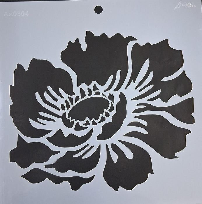 AA0304 STENCIL ANI ARTS 25X25
