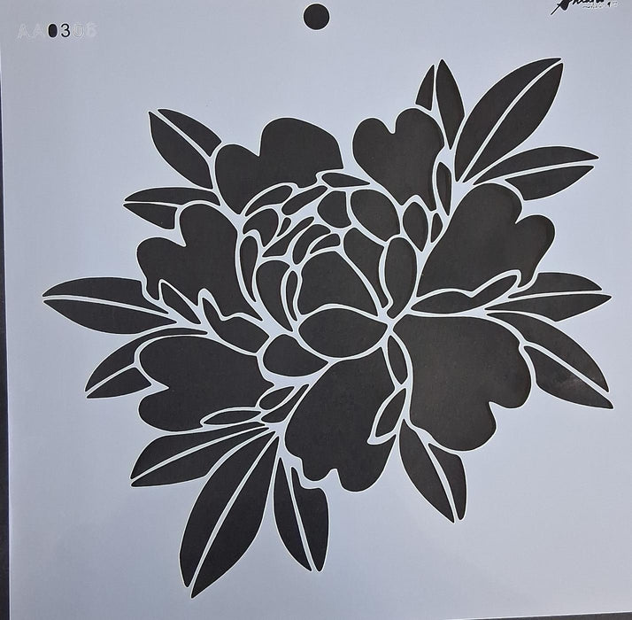 AA0306 STENCIL ANI ARTS 25X25