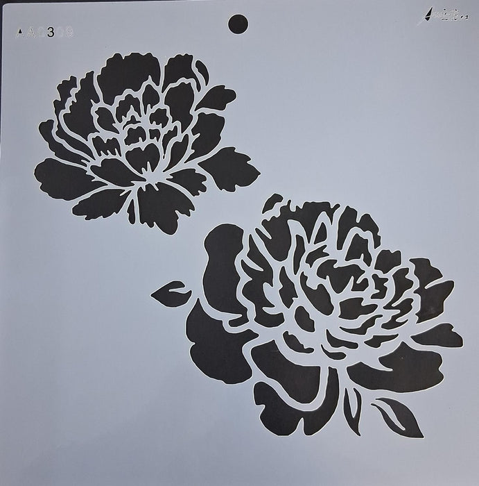 AA0309 STENCIL ANI ARTS 25X25