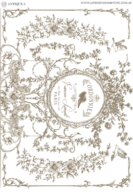 ANTIQUE5A3 TRANSFERMIXED A3