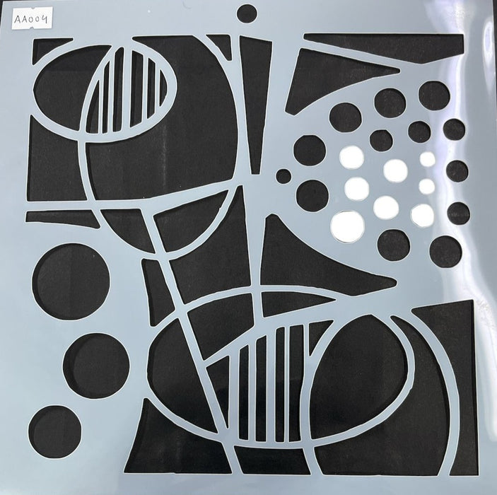 STENCIL ANI ARTS AA0004 25X25