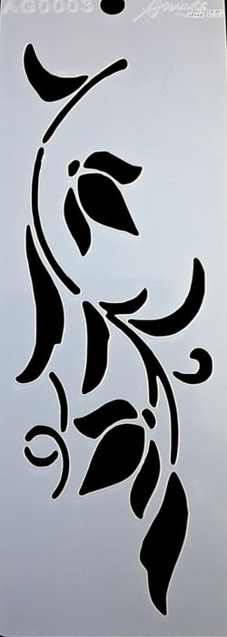 AG0003 STENCIL ANI ARTS 14X5
