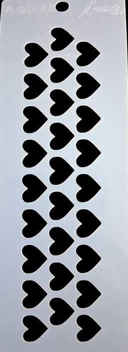 AG0008 STENCIL ANI ARTS 14X5