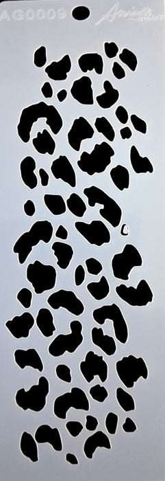 AG0009 STENCIL ANI ARTS 14X5