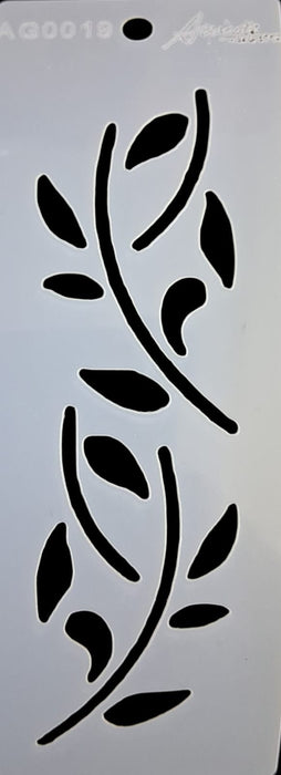 AG0019 STENCIL ANI ARTS 14X5