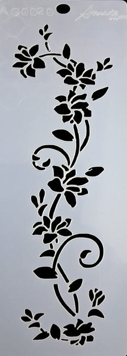 AG0020 STENCIL ANI ARTS 14X5
