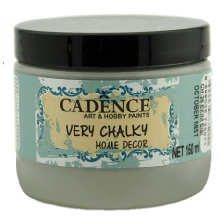 Very Chalky Cadence October Mist CH-25 – Pintura a la tiza de acabado mate ideal para decoración de muebles, proyectos vintage, shabby chic, estilo nórdico y más | 500 ml
