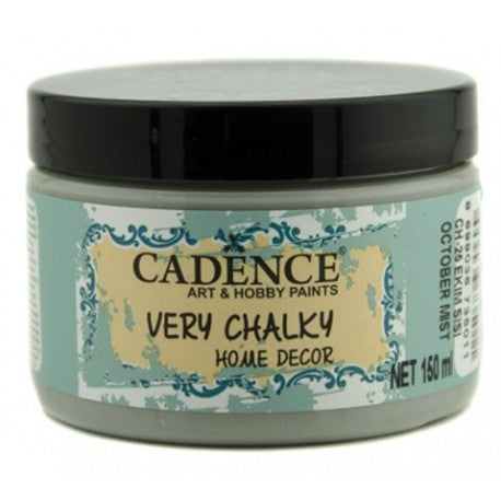 Very Chalky Cadence October Mist CH-25 – Pintura a la tiza de acabado mate ideal para decoración de muebles, proyectos vintage, shabby chic, estilo nórdico y más | 150 ml