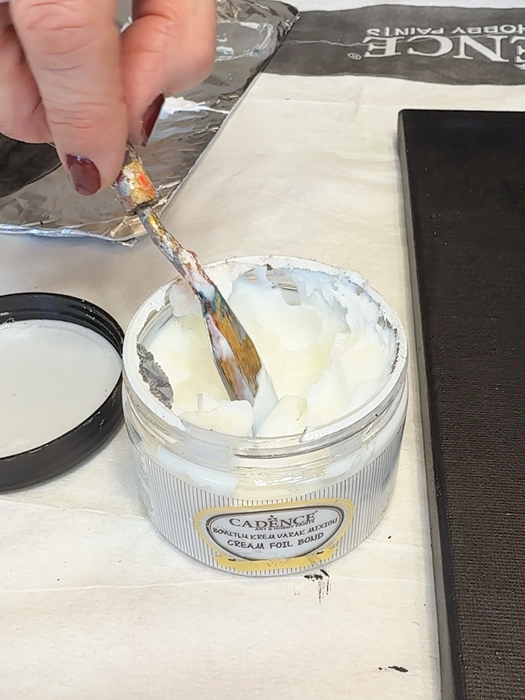 Pegamento para Folia Cream Foil Bold Cadence 150 ml – Adhesivo en crema para aplicar folia metálica en madera, vidrio, cerámica, MDF y más