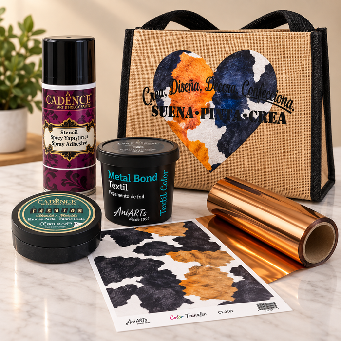 Kit Decoración en arpillera