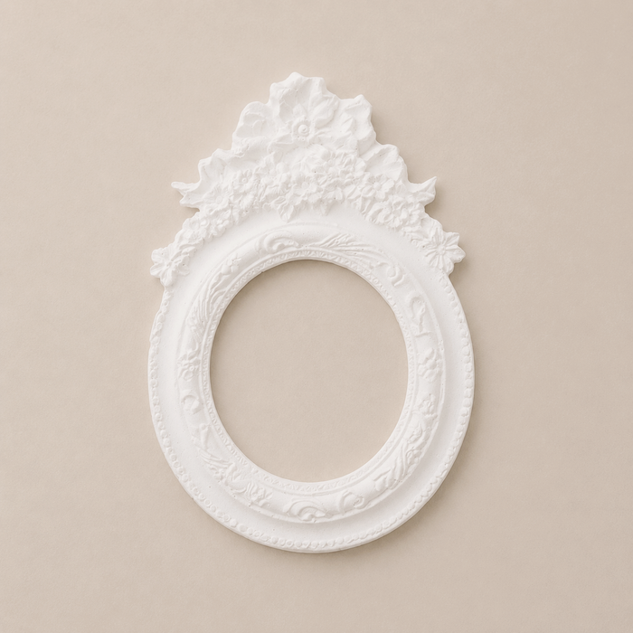 FY35 MOLDURA MARCO OVAL FLORAL ANI ARTS 14CM