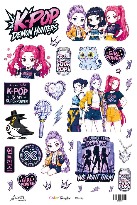 CT0167 COLOR TRANSFER ANI ARTS 20X30