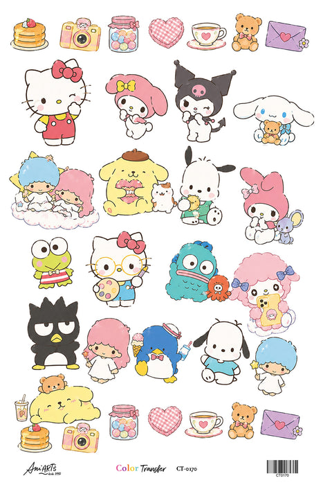 CT0170 COLOR TRANSFER ANI ARTS 20X30