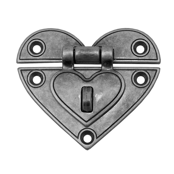 Aplique de Metal Porta Candado Corazon