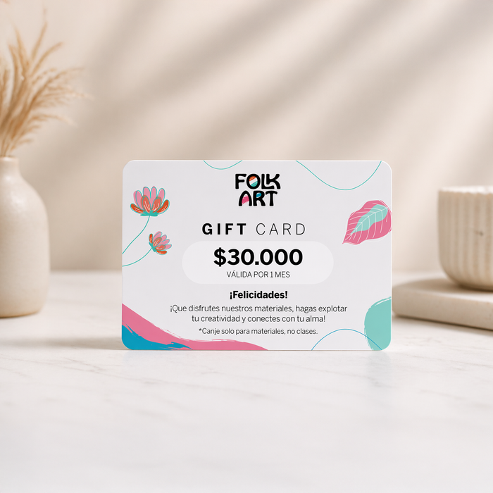 GIFTCARD 30.000 REGALA CREATIVIDAD
