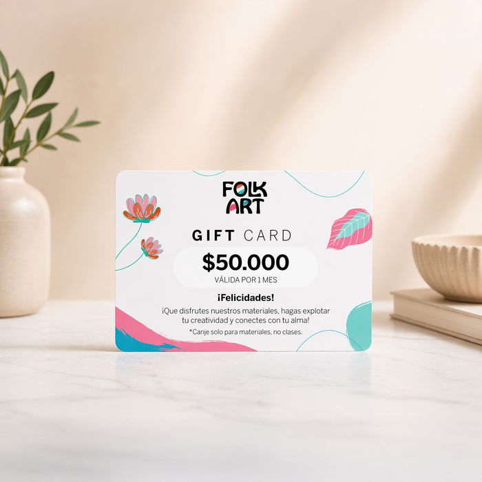 GIFTCARD 50.000 REGALA CREATIVIDAD
