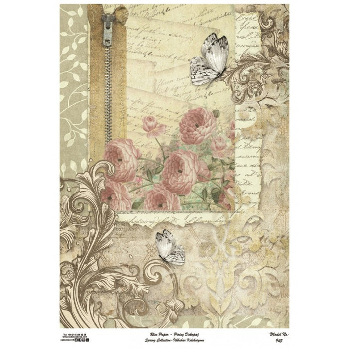 PA945 PAPEL DE ARROZ CADENCE A3