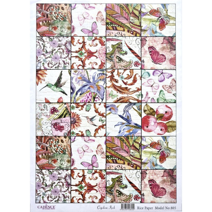 PAD805 PAPEL DE ARROZ DREAMART A3