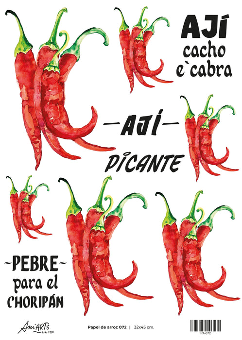 PA-072 PAPEL DE ARROZ ANI ARTS 32X45CM