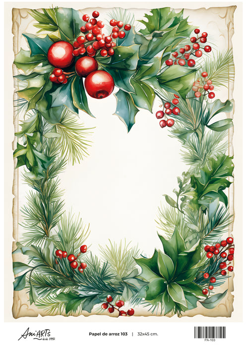 PA-103 PAPEL DE ARROZ ANI ARTS 32X45CM