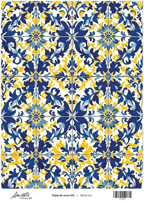 PA-031 PAPEL DE ARROZ ANI ATS 32X45CM