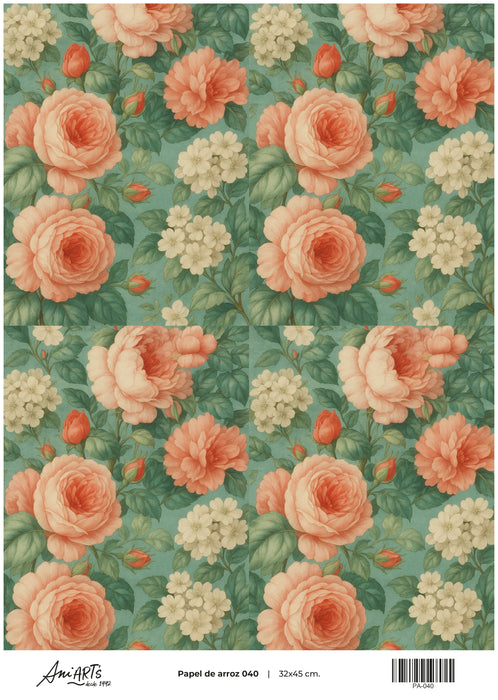 PA-040 PAPEL DE ARROZ ANI ARTS 32X45CM