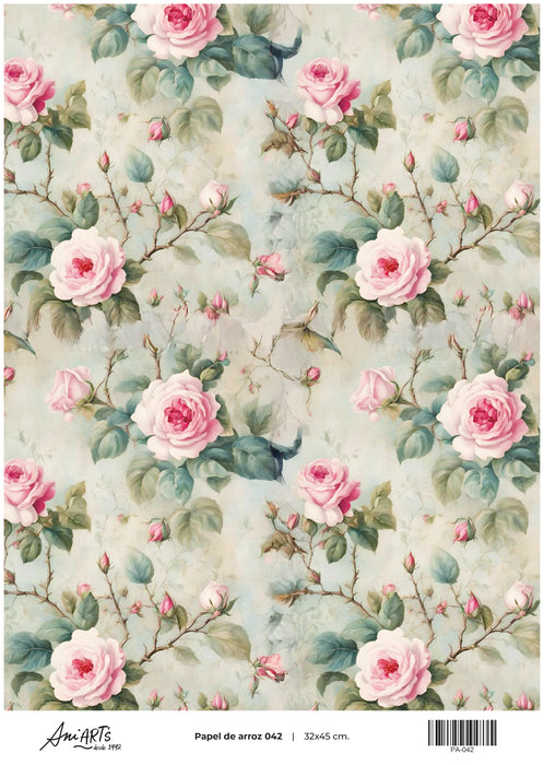 PA-042 PAPEL DE ARROZ ANI ARTS 32X45CM
