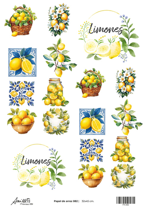 PA-082 PAPEL DE ARROZ ANI ARTS 32X45CM