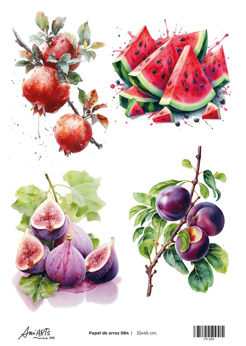 PA-084 PAPEL DE ARROZ ANI ARTS 32X45CM