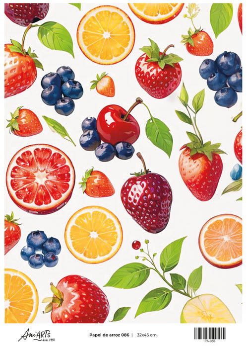 PA-086 PAPEL DE ARROZ ANI ARTS 32X45CM