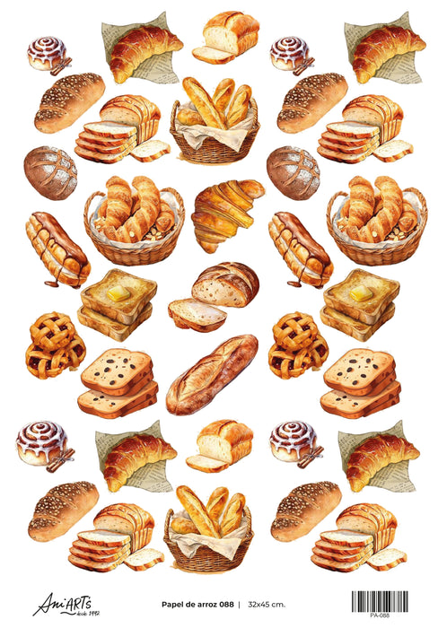 PA-088 PAPEL DE ARROZ ANI ARTS 32X45CM