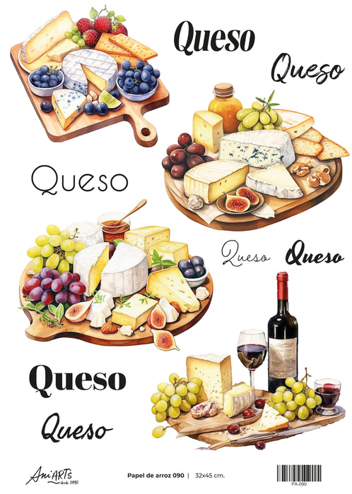 PA-090 PAPEL DE ARROZ ANI ARTS 32X45CM