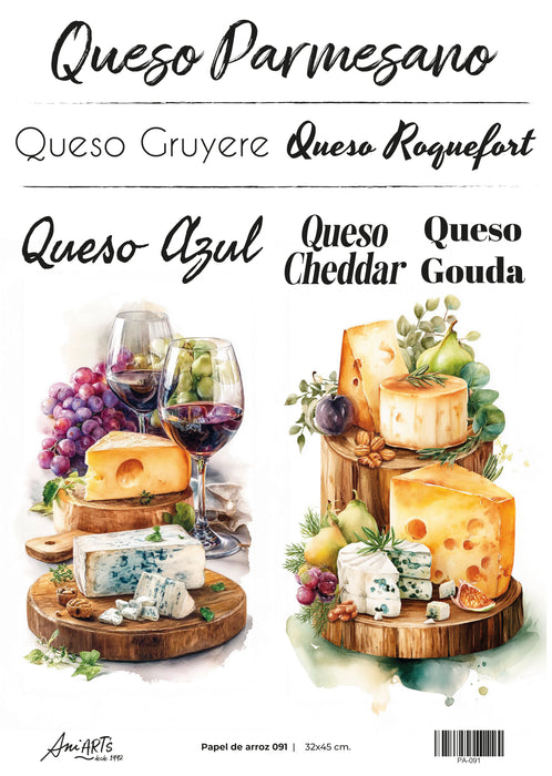 PA-091 PAPEL DE ARROZ ANI ARTS 32X45CM