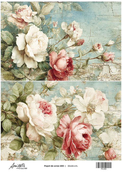PA-200 PAPEL DE ARROZ ANI ARTS 32X42CM