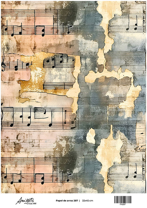 PA287 PAPEL DE ARROZ ANI ARTS 32X45CM