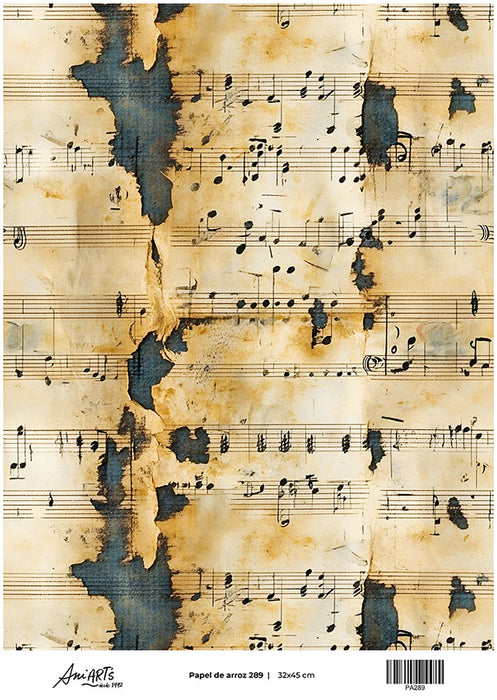 PA289 PAPEL DE ARROZ ANI ARTS 32X45CM